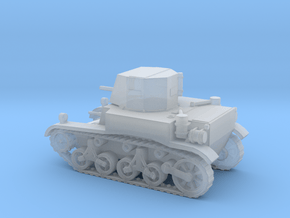 1/144 Scale M1A1 Light Tank in Clear Ultra Fine Detail Plastic