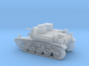 1/160 Scale M2A1 Light Tank in Clear Ultra Fine Detail Plastic