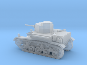 1/144 Scale M2A4 Light Tank in Clear Ultra Fine Detail Plastic