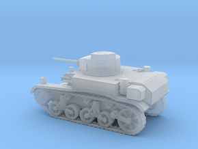 1/144 Scale M3 Light Tank in Clear Ultra Fine Detail Plastic
