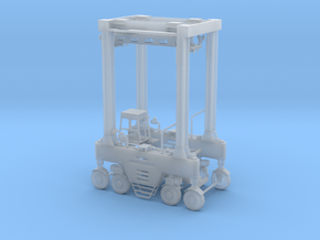 N Intermodal Straddle Carrier - No Safety Rails in Clear Ultra Fine Detail Plastic
