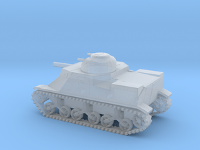 1/100 Scale M3 Lee Medium Tank in Clear Ultra Fine Detail Plastic