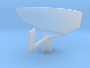 1/48 Scale AN/SPS-12 Radar in Clear Ultra Fine Detail Plastic