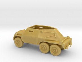 1/87 Scale 6x6 Jeep MT T24 Armored Scout Car in Tan Fine Detail Plastic