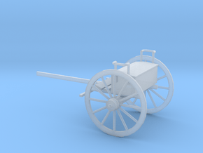 1/48 Scale Civil War Artillery Limber in Clear Ultra Fine Detail Plastic