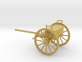 1/72 Scale Civil War Artillery Limber in Tan Fine Detail Plastic
