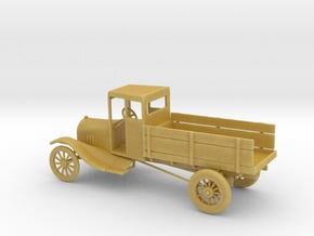 1/72 Scale Model T Open Truck in Tan Fine Detail Plastic