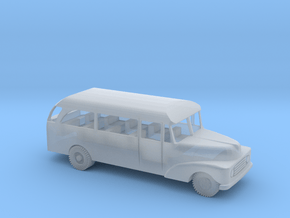 1/72 Scale Ford 1955 Bus in Clear Ultra Fine Detail Plastic