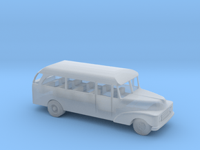 1/87 Scale Ford 1955 Bus in Clear Ultra Fine Detail Plastic