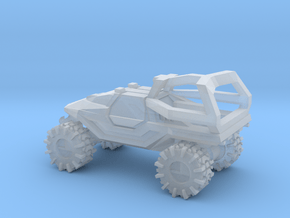 All-Terrain Vehicle closed cab with Roll Over Prot in Clear Ultra Fine Detail Plastic