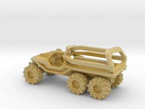 All-Terrain Vehicle 6x6 with Roll Over Protection  in Tan Fine Detail Plastic