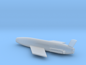 1/128 Scale SSM-N-8A Regulus I Missile in Clear Ultra Fine Detail Plastic