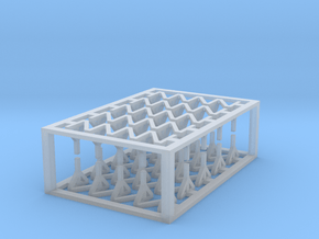 Wire Obstacle frames 1 to 285 in Clear Ultra Fine Detail Plastic
