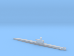 1/2400 Scale Romeo Russian Submarine Waterline in Clear Ultra Fine Detail Plastic