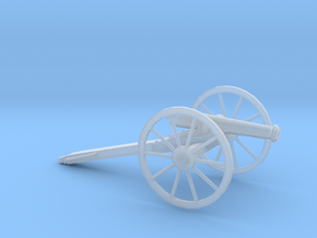 1/48 Scale American Civil War Cannon M1857 12- Pou in Clear Ultra Fine Detail Plastic