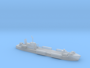 1/1250 Scale De Soto County Class LST-1171 With Po in Clear Ultra Fine Detail Plastic