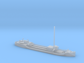 1/700 Scale Small 255 foot Tanker Halawa in Clear Ultra Fine Detail Plastic