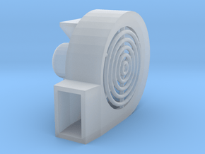 1/64 Centrifugal Fan in Clear Ultra Fine Detail Plastic