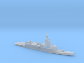 1/2400 Scale Spanish Navy F-110-class frigate in Clear Ultra Fine Detail Plastic
