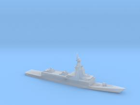 1/1800 Scale Spanish Navy F-110-class frigate in Clear Ultra Fine Detail Plastic