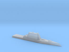 1/700 Scale USS Zumwalt DDG-1000 Class in Clear Ultra Fine Detail Plastic