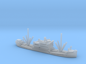 1/2400 Scale 3500 ton Cargo Steamer Quinneseco in Clear Ultra Fine Detail Plastic