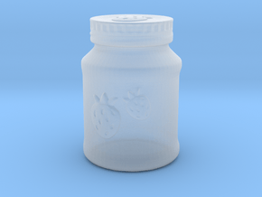 Mason Jar Of Jam in Clear Ultra Fine Detail Plastic