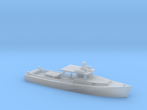 1/100 Scale Chesapeake Bay Deadrise Workboat in Clear Ultra Fine Detail Plastic