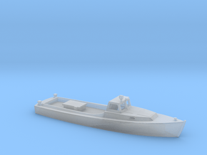 1/160 Scale Chesapeake Bay Deadrise Workboat 3 in Clear Ultra Fine Detail Plastic