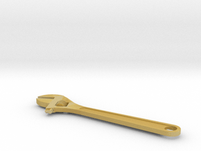 Crescent Wrench in Tan Fine Detail Plastic