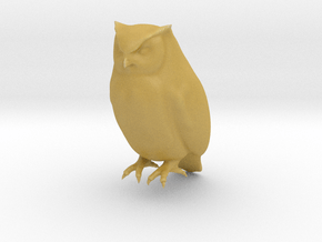 Owl in Tan Fine Detail Plastic