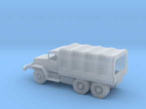 1/144 Scale M35 Cargo Truck with cover in Clear Ultra Fine Detail Plastic