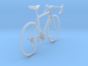 Bicycle in Clear Ultra Fine Detail Plastic