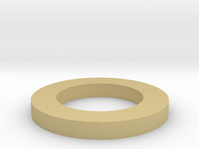 16x NeoPixel Ring Holder in Tan Fine Detail Plastic