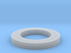 16x NeoPixel Ring Holder in Clear Ultra Fine Detail Plastic