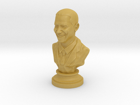Barack Obama in Tan Fine Detail Plastic