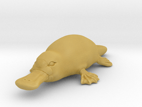 Platypus in Tan Fine Detail Plastic