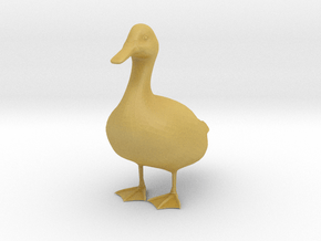 Mallard Duck, Male in Tan Fine Detail Plastic