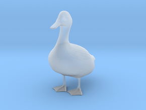 Mallard Duck, Male in Clear Ultra Fine Detail Plastic