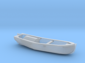1/192 Scale 27 ft Motor Work Boat in Clear Ultra Fine Detail Plastic