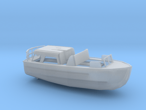 1/128 Scale 28 ft Personnel Boat Mk 5 in Clear Ultra Fine Detail Plastic