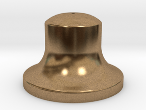 3/4" Scale Bell in Natural Brass
