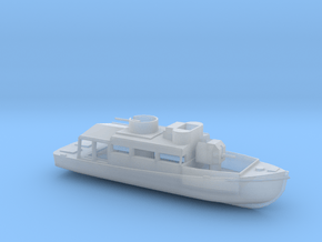 1/192 Scale Patrol Boat in Clear Ultra Fine Detail Plastic