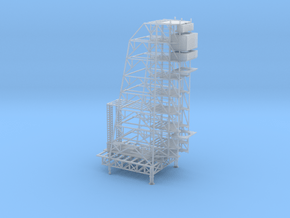 1/1000 Scale Apollo Arming Tower in Clear Ultra Fine Detail Plastic