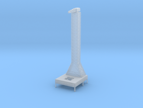 1/2500 Scale Apollo Mobile Launch Platform in Clear Ultra Fine Detail Plastic