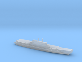 1/2400 Scale Italian aircraft carrier Giuseppe Gar in Clear Ultra Fine Detail Plastic