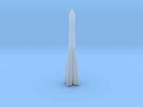 1/200 Scale Voskhod Rocket in Clear Ultra Fine Detail Plastic