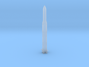 1/1000 Scale Saturn Rocket SA-513 Skylab in Clear Ultra Fine Detail Plastic