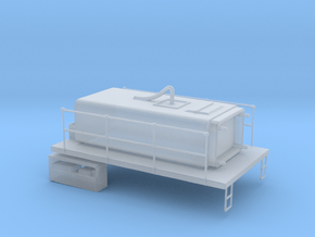 1/72 Scale M3A1 Decontamination Apparatus in Clear Ultra Fine Detail Plastic