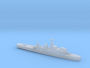1/1800 Scale HMS Mermaid F76 in Clear Ultra Fine Detail Plastic